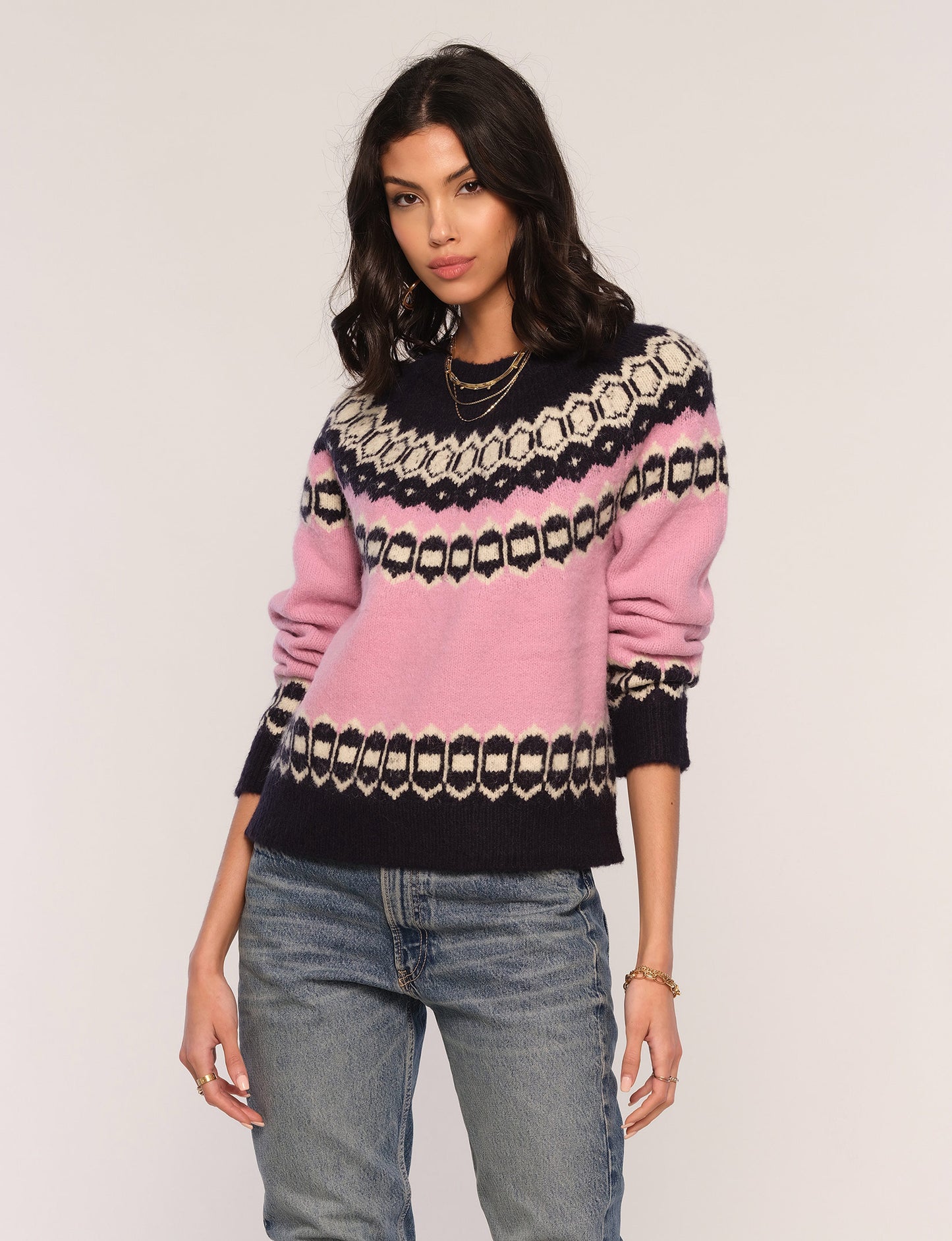 Heartloom - Edith Sweater - Peony