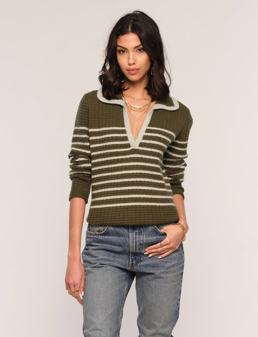 Heartloom - Spira Sweater - Olive