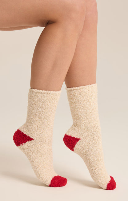 Z SUPPLY - Apres Sock 2-Pack - Haute Red