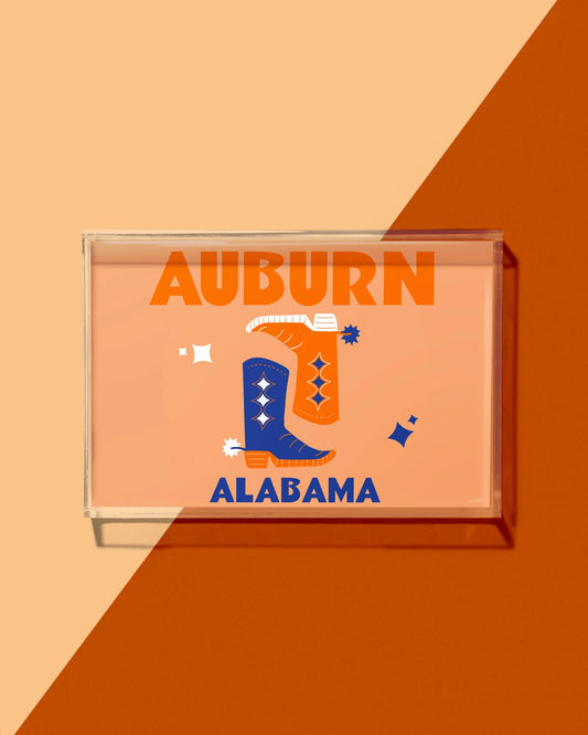 KICKOFF SMALL TRAY | AUBURN