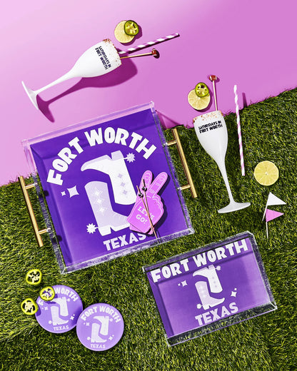 KICKOFF SMALL TRAY | FORT WORTH