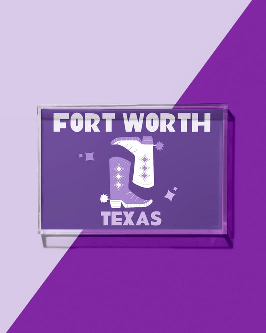 KICKOFF SMALL TRAY | FORT WORTH
