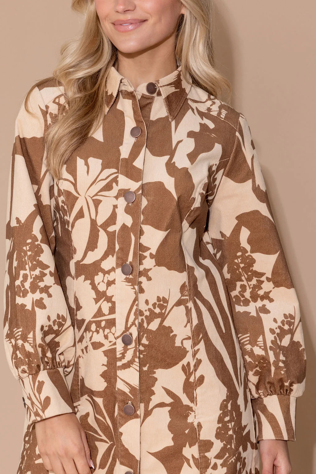 Harriet Dress - Sienna Shadow