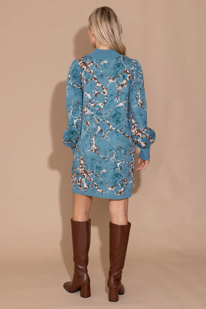 Coco Sweater Dress - Riverstone