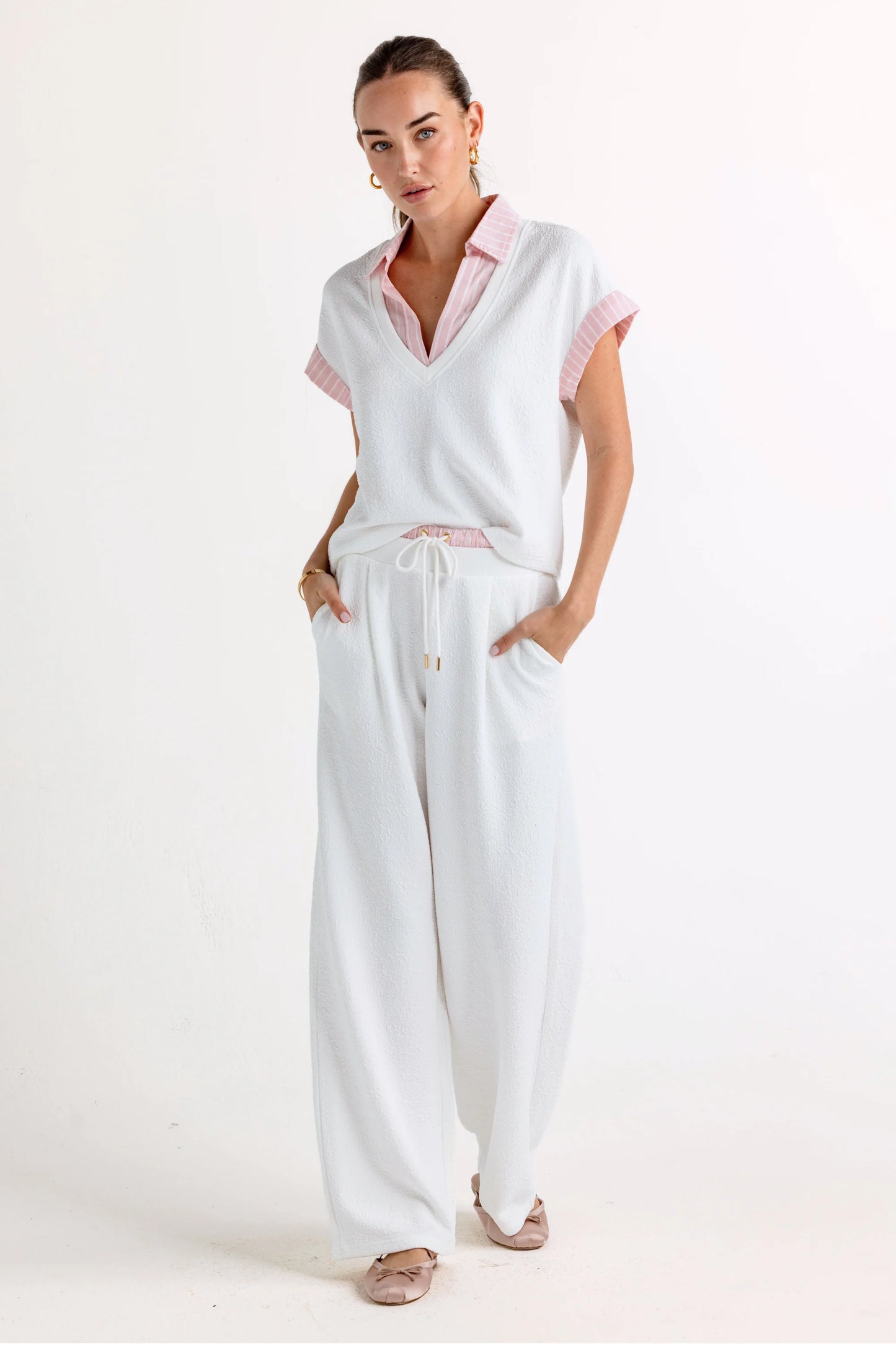 Leonie Pants - Coconut Milk