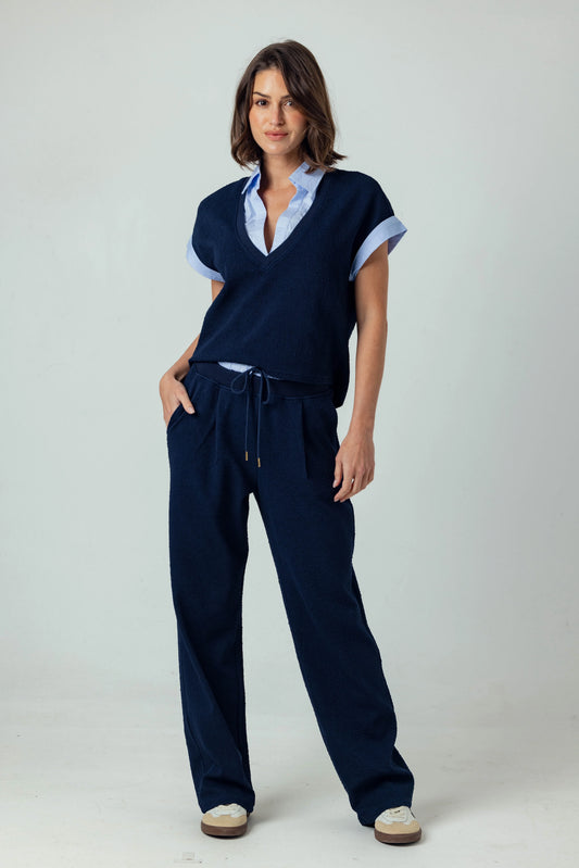 Leonie Pants - Navy