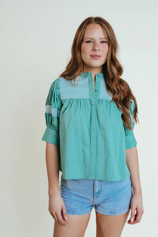 LaRoque - Sutton Top - Aqua