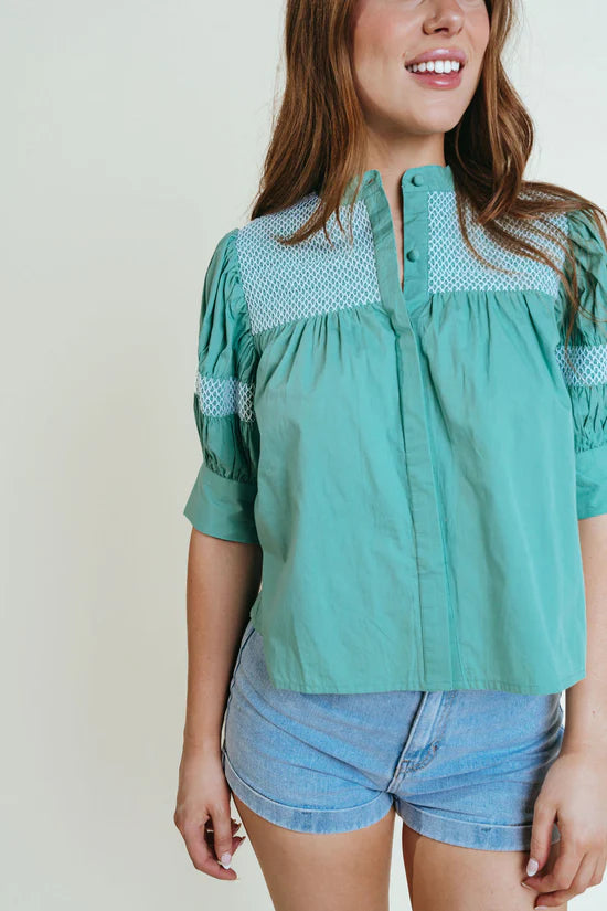 LaRoque - Sutton Top - Aqua