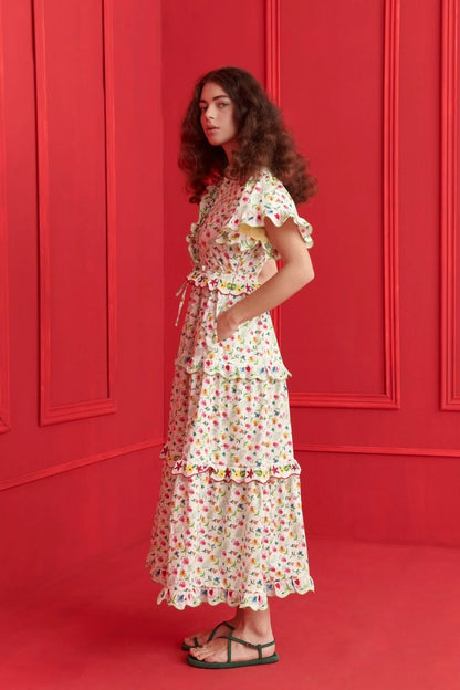 Nebula Dress - White