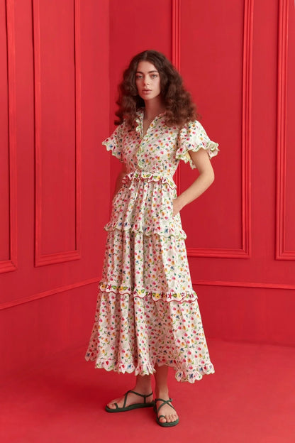 Nebula Dress - White