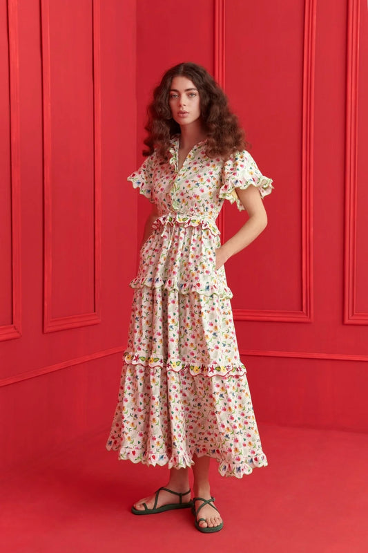 Nebula Dress - White