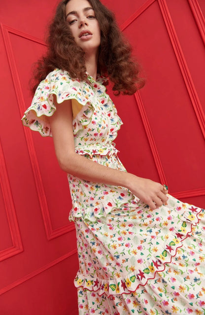 Nebula Dress - White