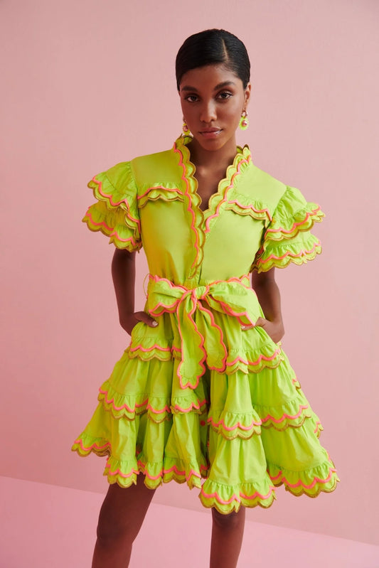 Celia B - Oniris Dress - Green