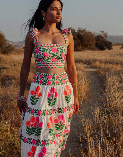 Neon Buta Lara Skirt