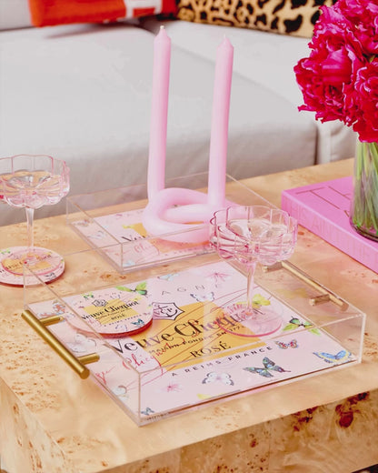 Rose Butterfly Large Tray