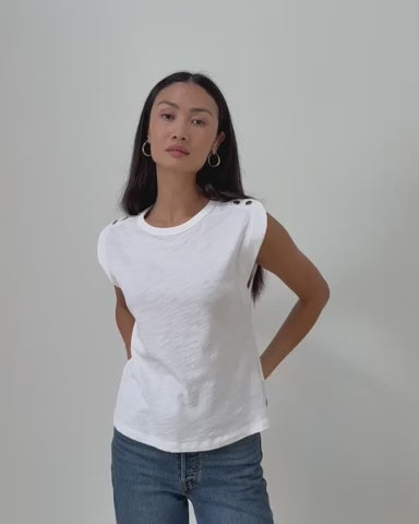 Michaela Tee - Optic White