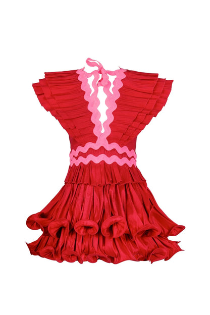 Celia B - Prisma Dress - Red