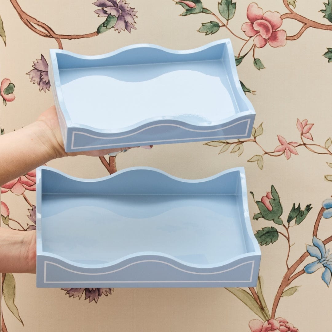 Lacquer Tray - Hydrangea