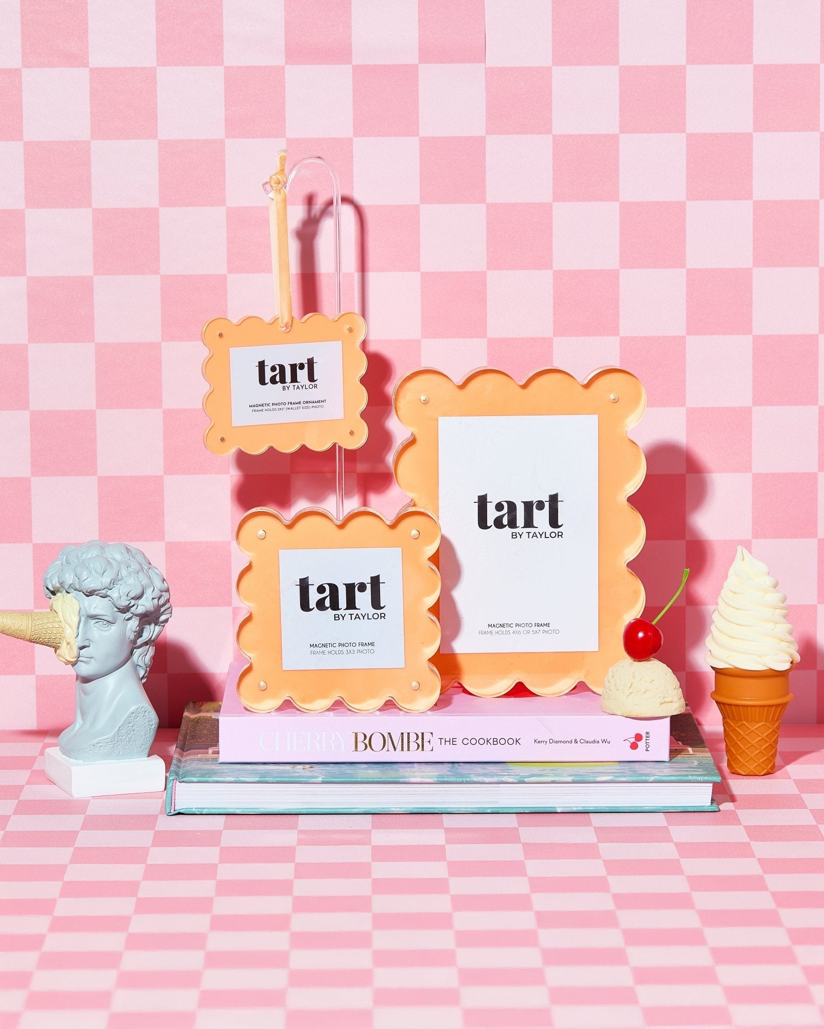 Orange Sherbet Acrylic Picture Frame