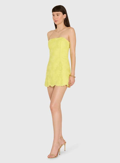 Daisy Skort Romper - Lime
