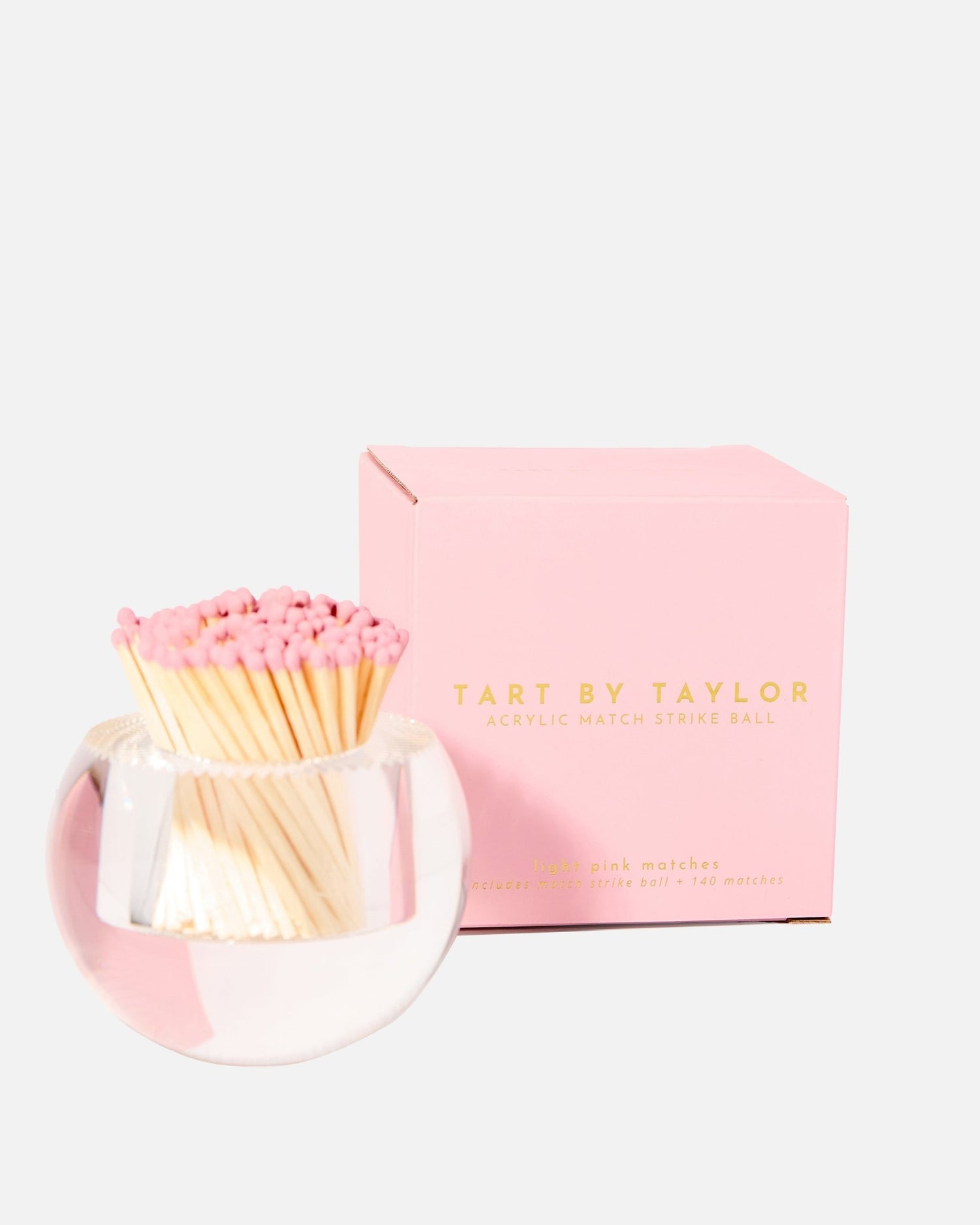 Round Match Striker | Light Pink Matches