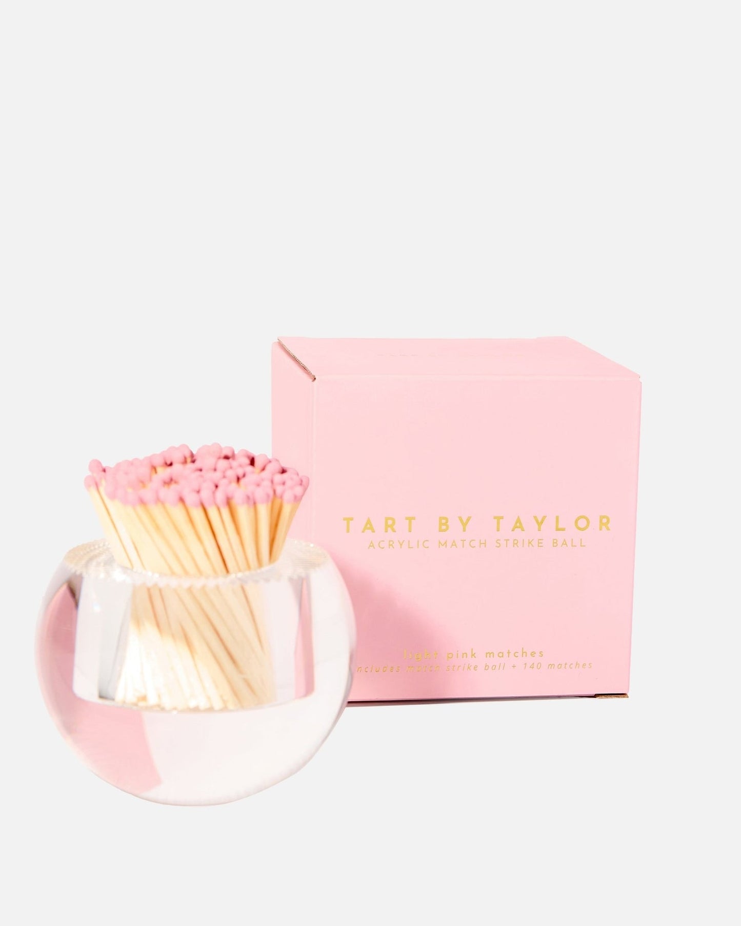 Round Match Striker | Light Pink Matches