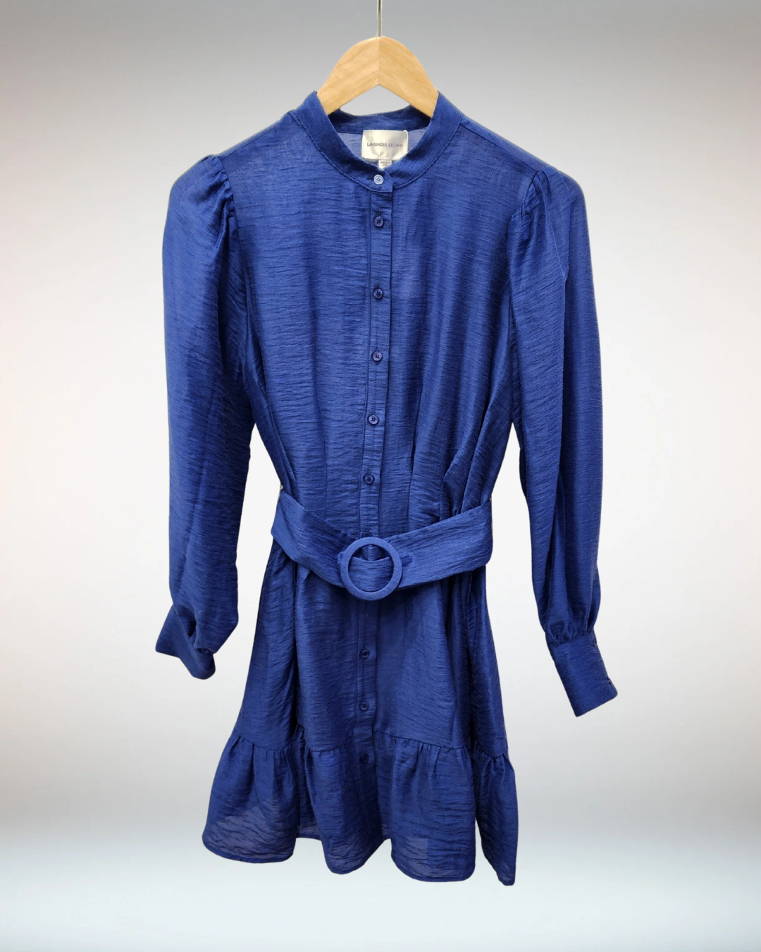 Elizabeth Mini Dress - Deep Blue