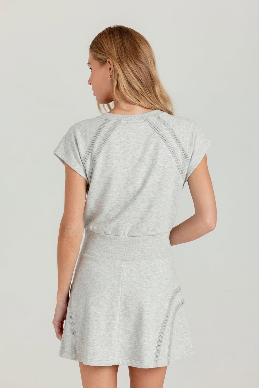 Azure Dress - Light Heather Grey
