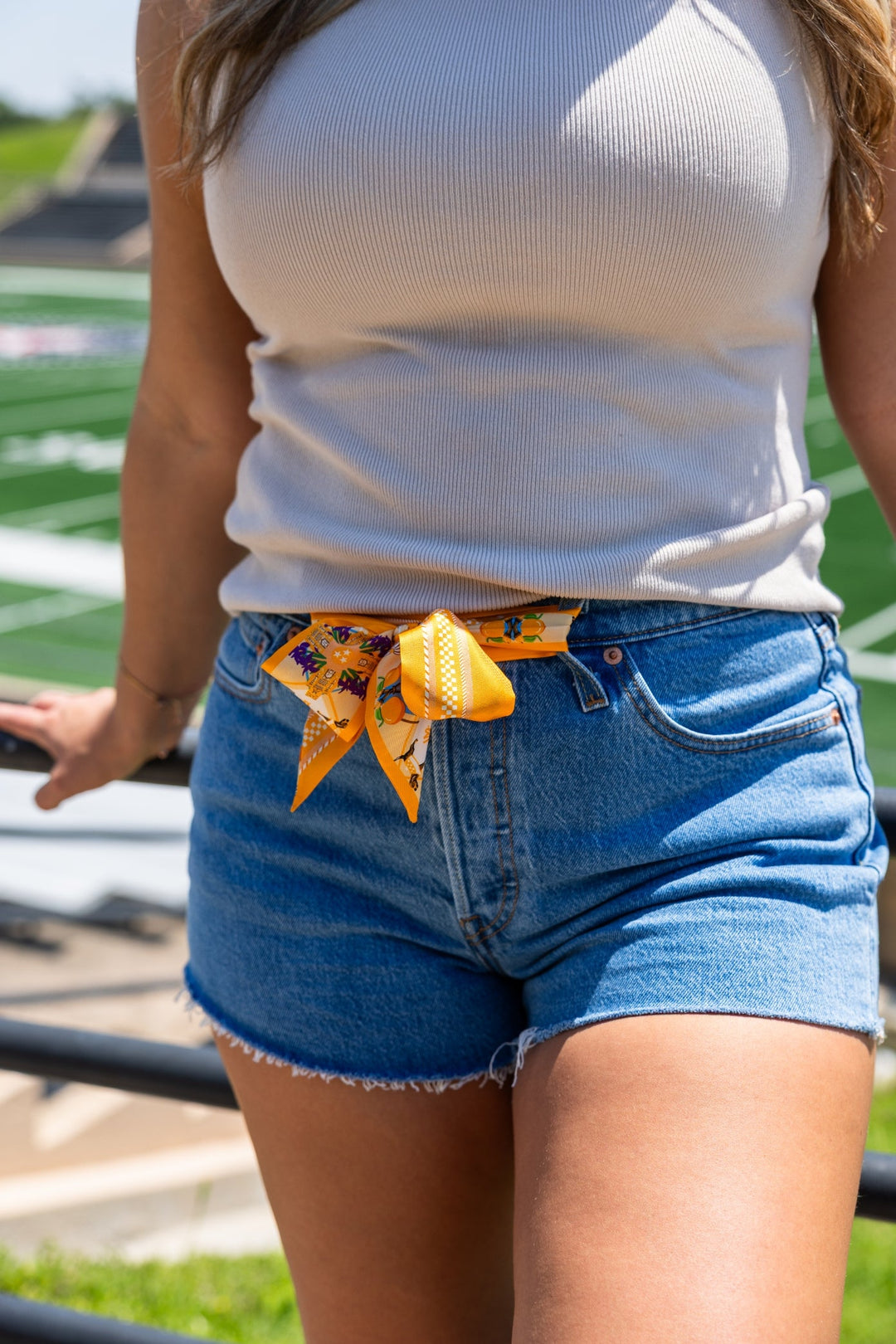 Saturday Silks - All-Star Skinny Scarf - Tennessee