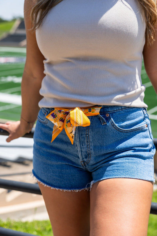 Saturday Silks - All-Star Skinny Scarf - Tennessee