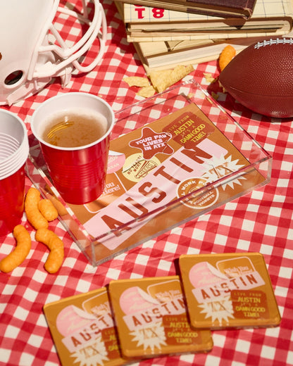 Austin Small Tray | Tailgate Collection