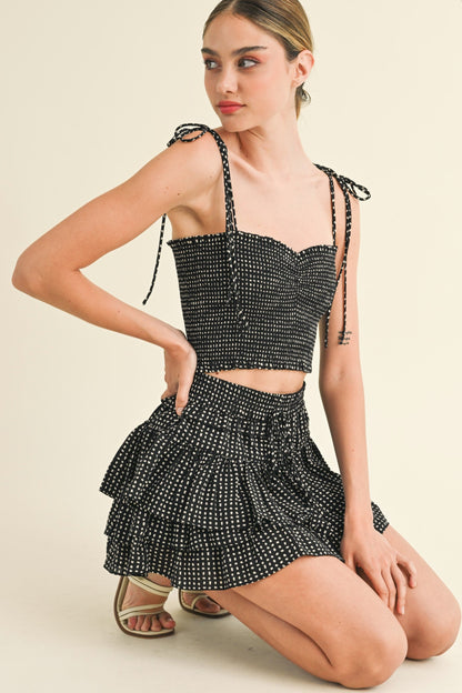 Charlie Top - Black/White