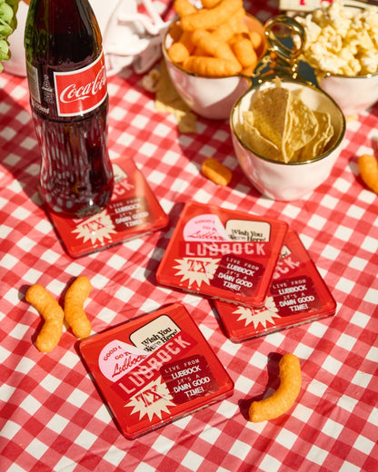Lubbock Coasters | Tailgate Collection