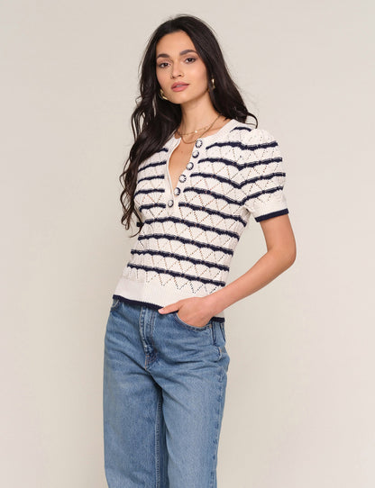 Verano Top - Eggshell - Spinout