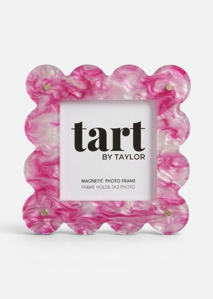 Pink Marble Mini Acrylic Picture Frame