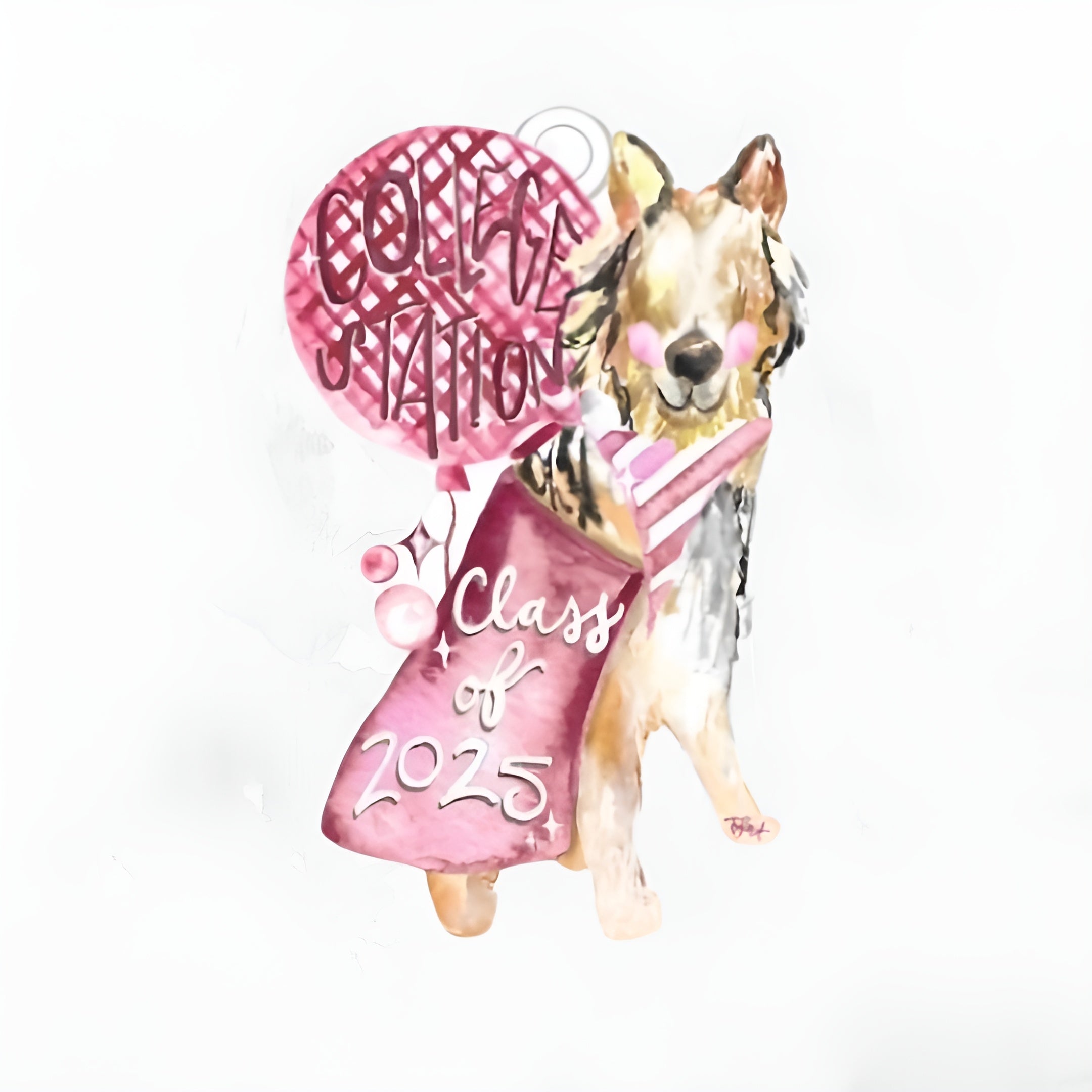 College Station Acrylic Ornament - Thumbnail 2