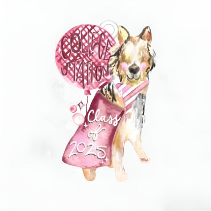 Taylor A. Designs - College Station Acrylic Ornament