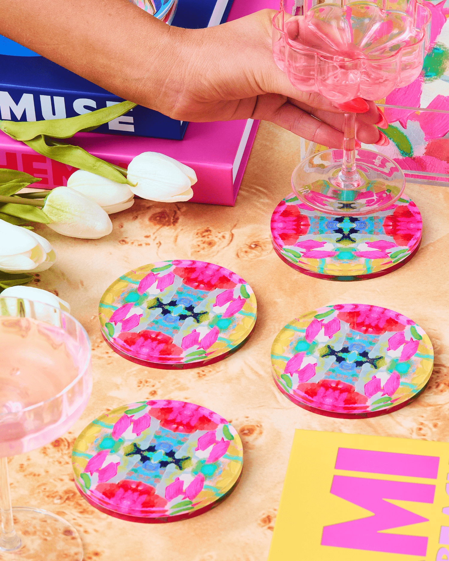 Pink Paradise | Laura Park x Tart Coaster