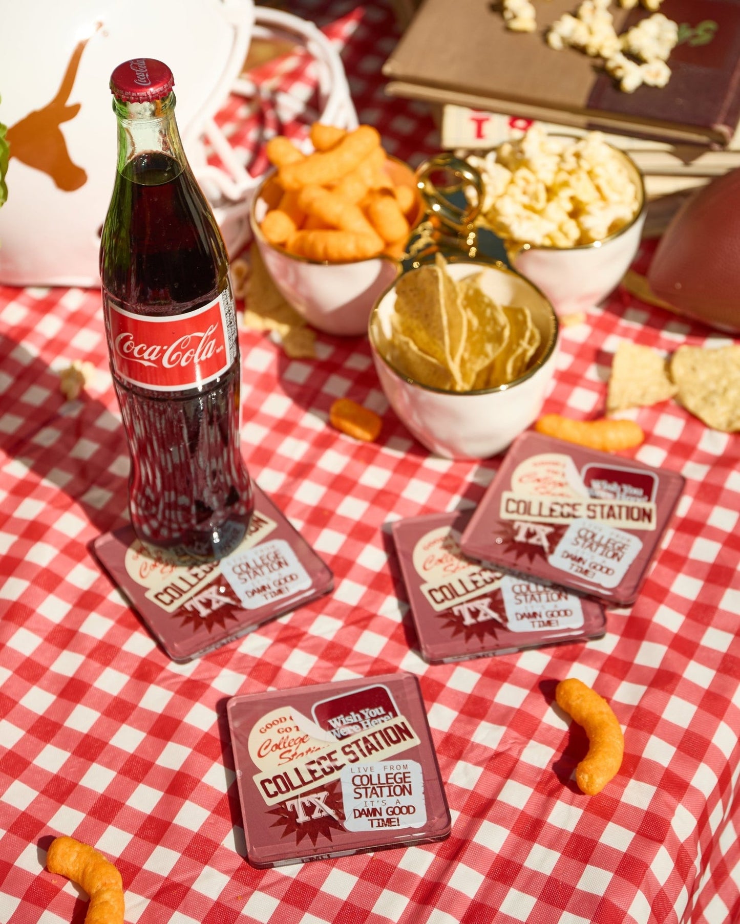 College Station Coasters | Tailgate Collection