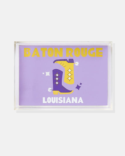 KICKOFF SMALL TRAY | BATON ROUGE