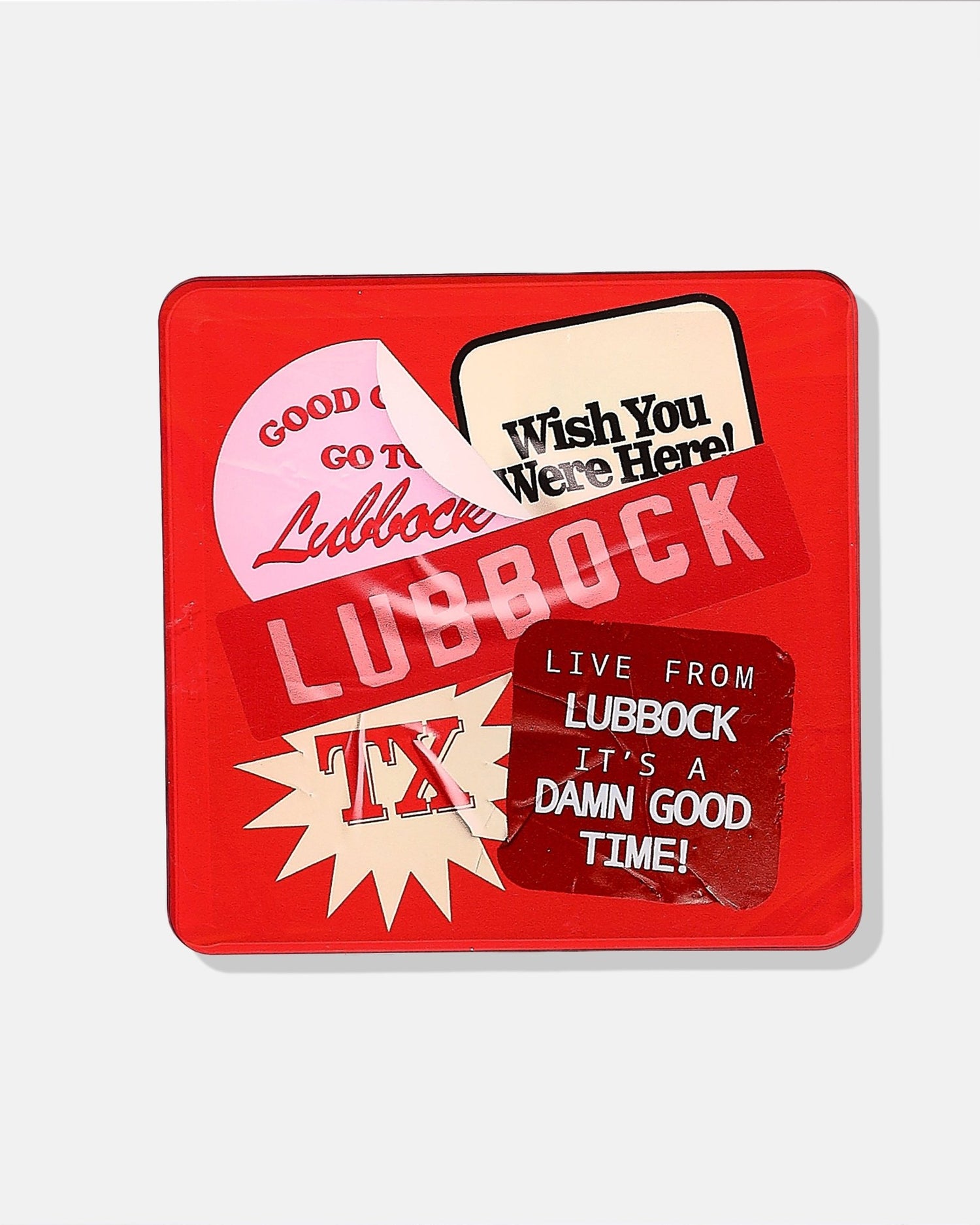 Lubbock Coasters | Tailgate Collection