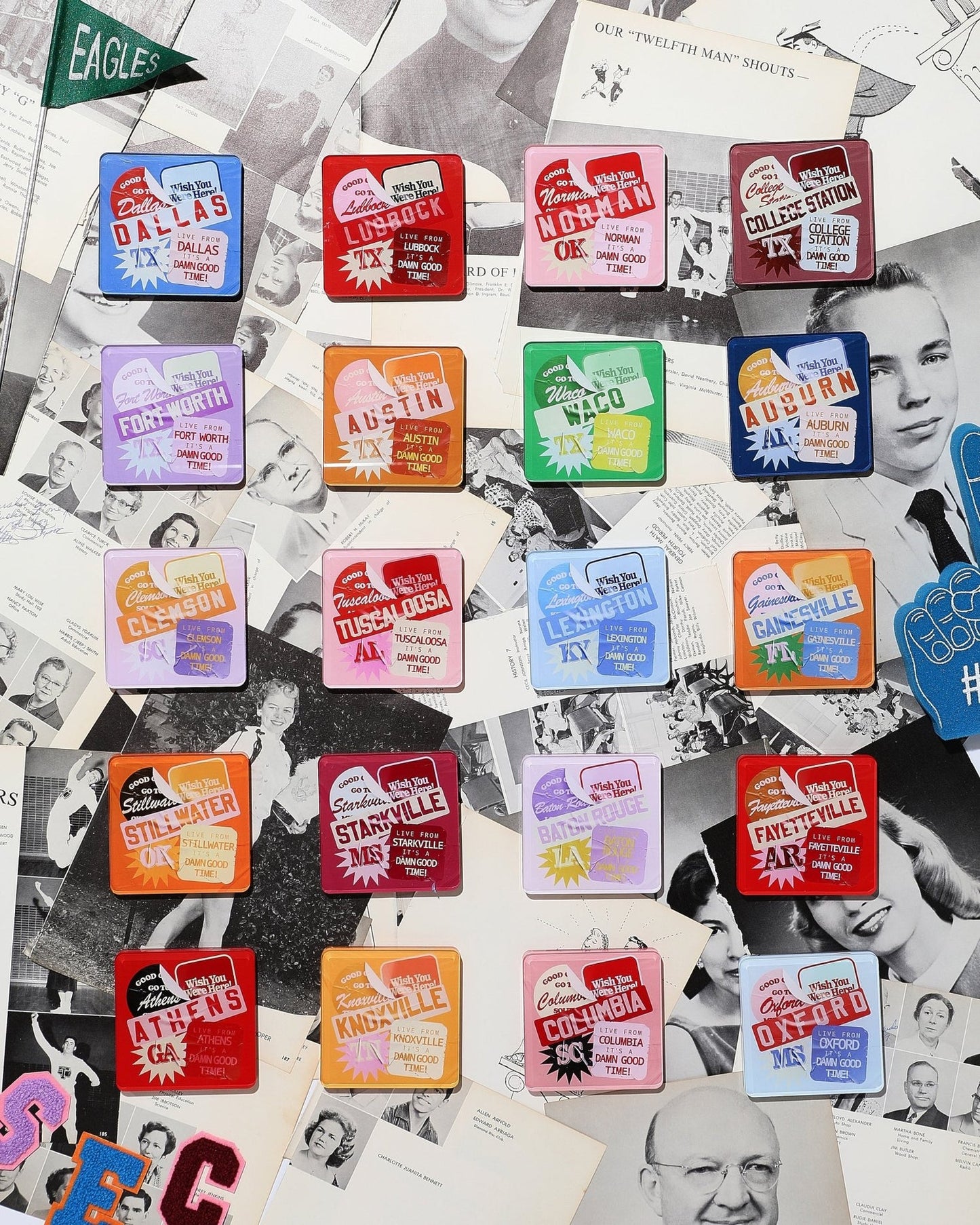 Lubbock Coasters | Tailgate Collection