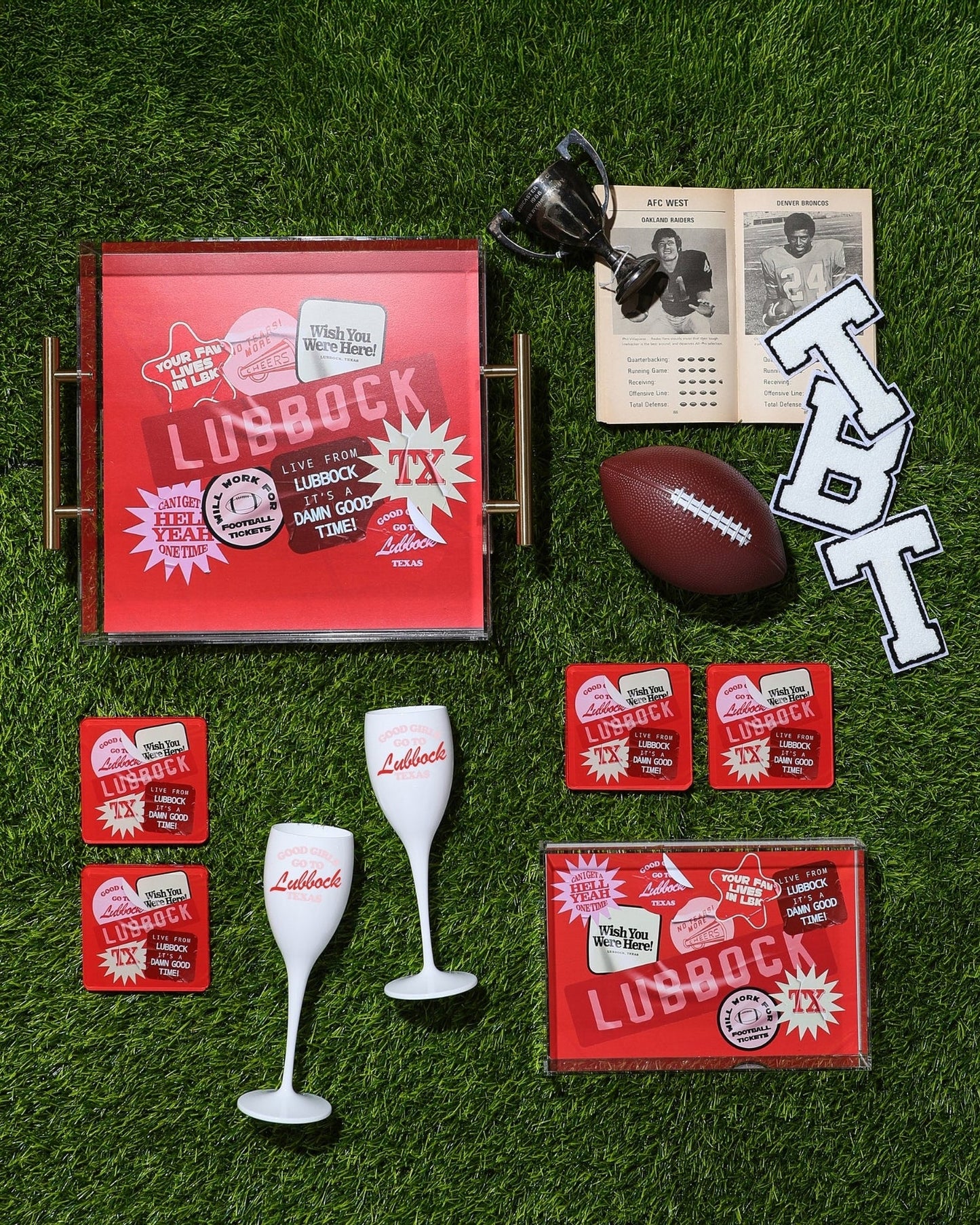 Lubbock Coasters | Tailgate Collection