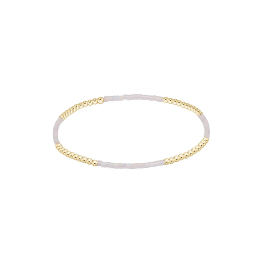 Hope Blissful Bracelet - Silky White