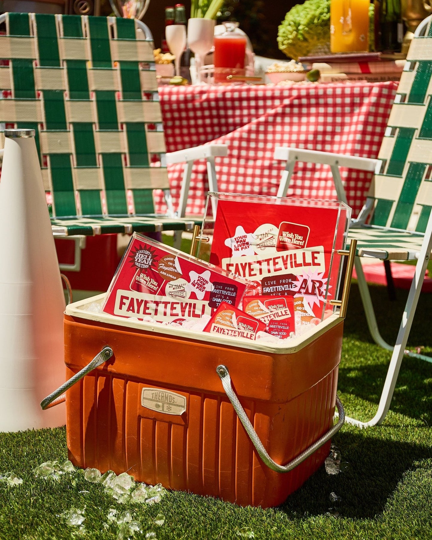 Fayetteville Coasters | Tailgate Collection
