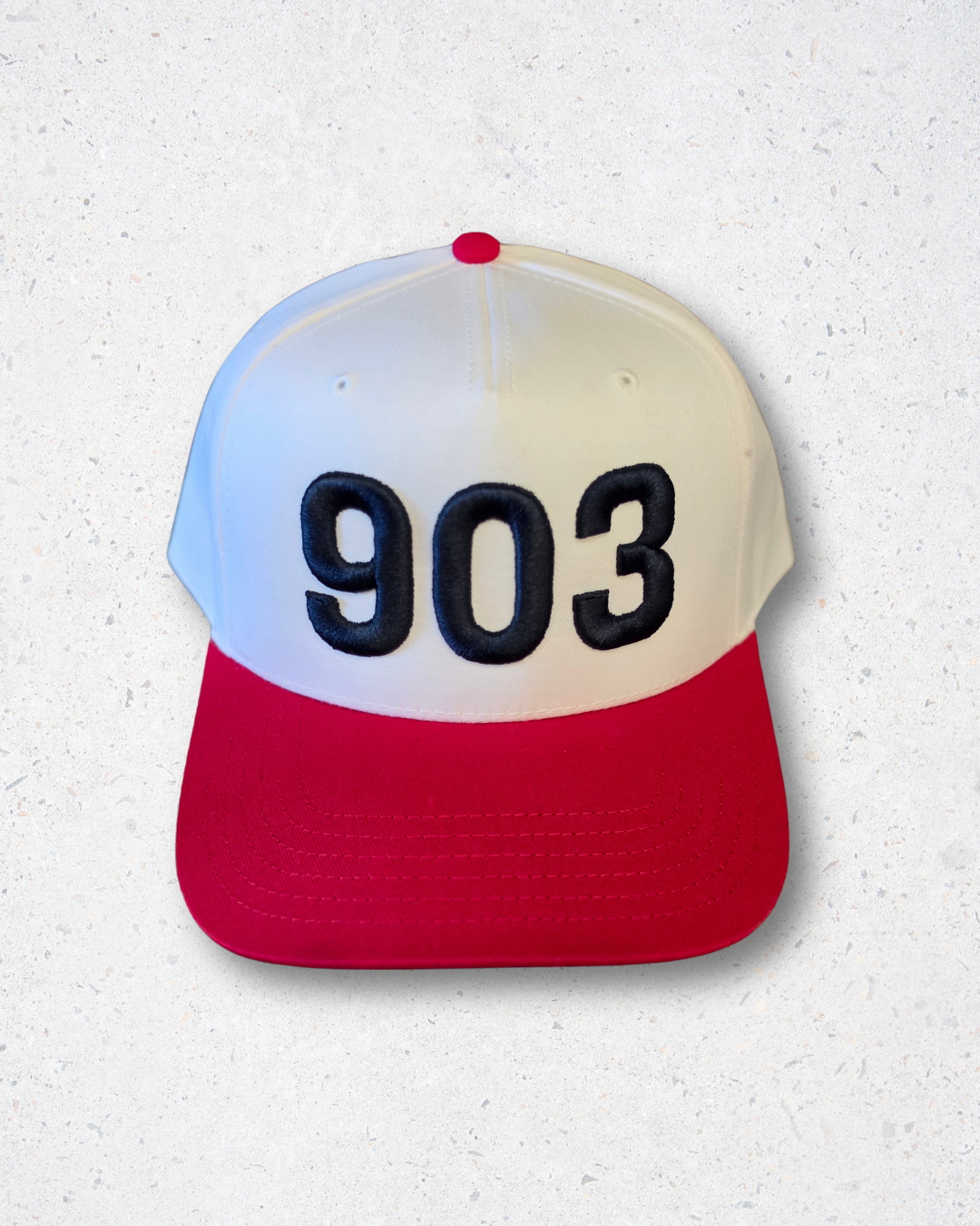 903 Trucker Hat - Red & White