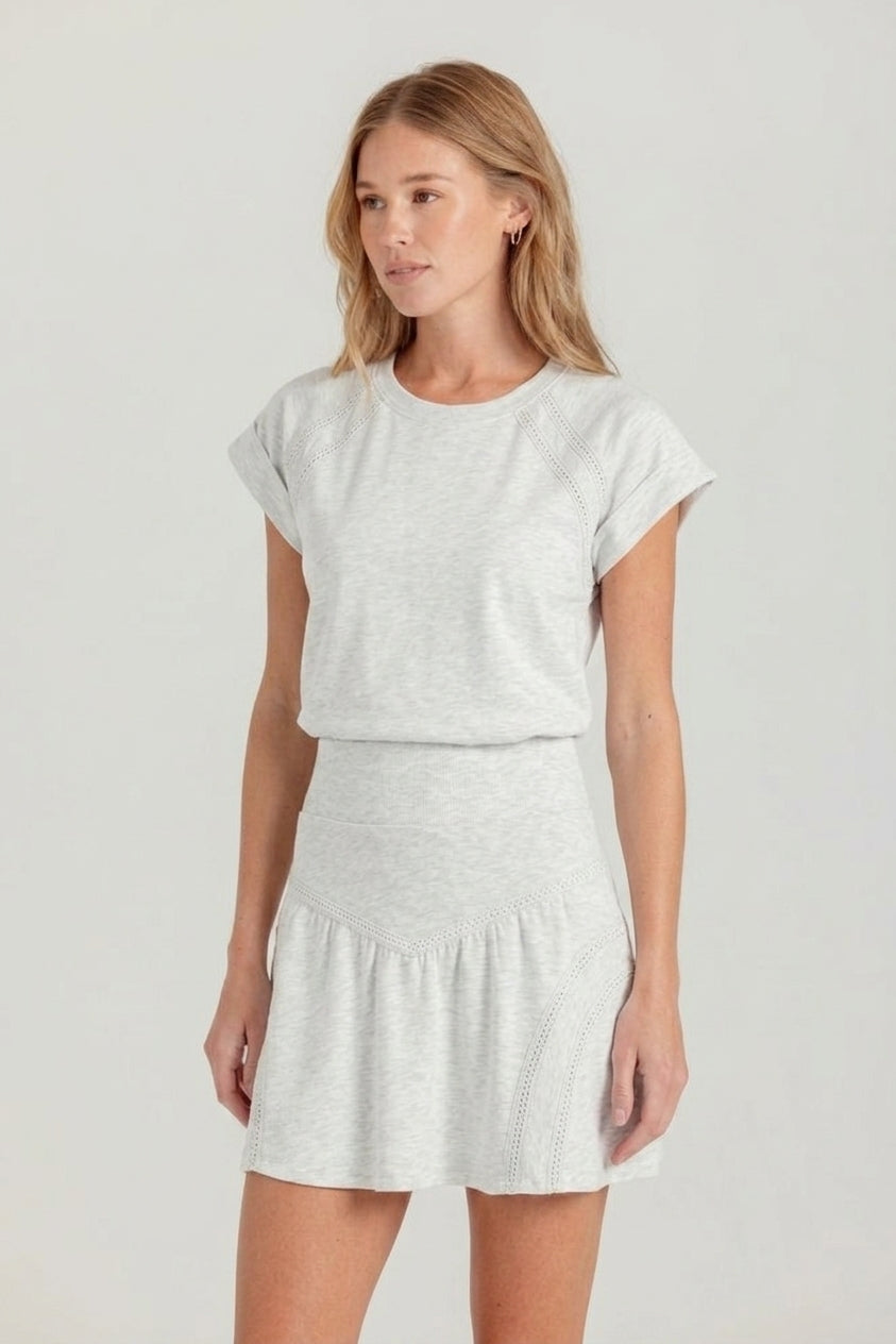 Azure Dress - Light Heather Grey