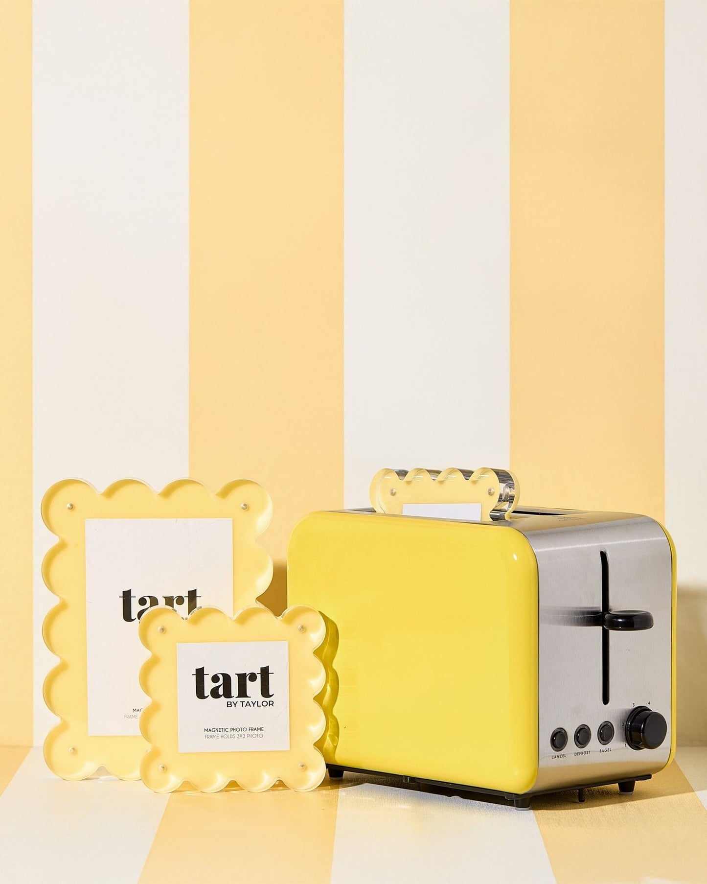 BUTTER YELLOW MINI ACRYLIC PICTURE FRAME