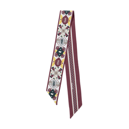 Saturday Silks - All-Star Skinny Scarf - Mississippi State