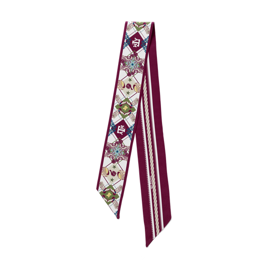 Saturday Silks - All-Star Skinny Scarf - Texas A&M